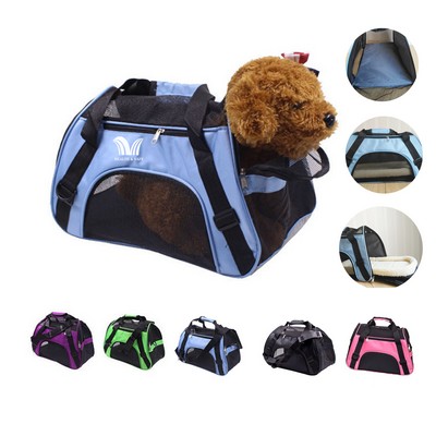 Cat Dog Pet Carrier for Small Medium Puppies of 15 Lbs