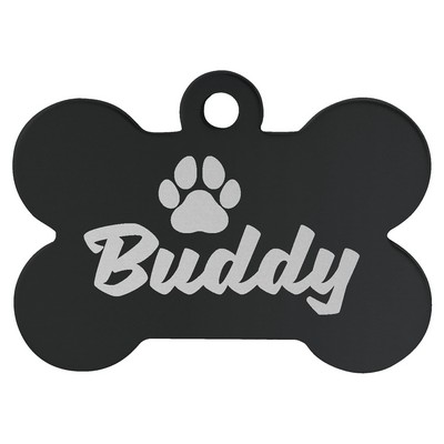 Anodized Aluminum Pet Tag