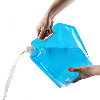 5L Foldable Plastic Water Bag