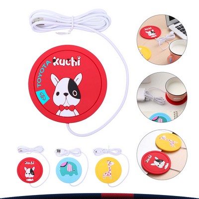 USB Silicone Heating Coaster