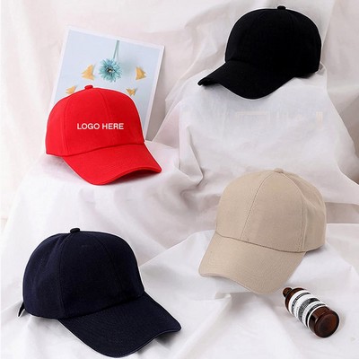 Washable Cotton Twill Baseball Cap