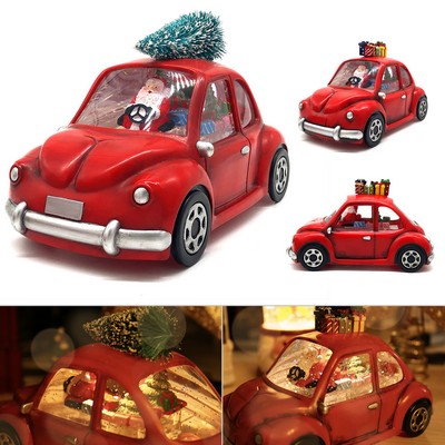 Christmas Snow Globe - Car Shape