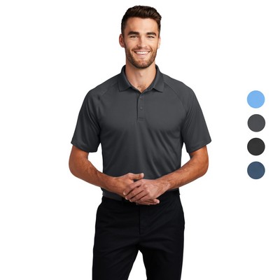 Port Authority Crossover Raglan Polo w/ Screen Print 5 oz.