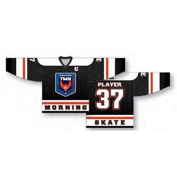 Classic Cut Hockey Jersey w/Team Name On Bottom Hem