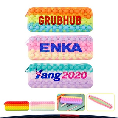 Silicone Pop Pencil Pouch