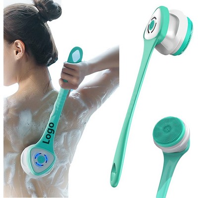 Electric Body Brush Spin Scrubber for Shower Bathing with 5 Attachments Brush Heads