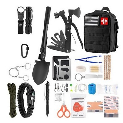 Outdoor Camping Survival Tactical Equipment Multiple Function Tool Bag Set