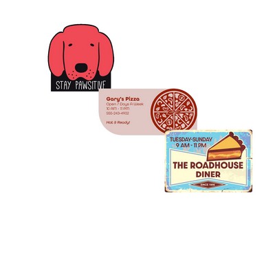 10 Sq. Inch Custom Indoor Magnet 35 Mil