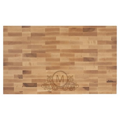 Maple Butcherblock Cutting Board, 22" x 13" x 1 1/2"