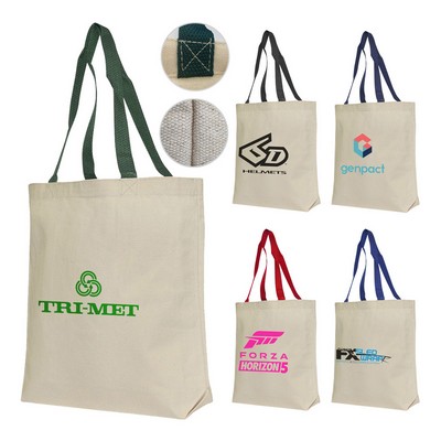 Domino Cotton Canvas Tote Bag