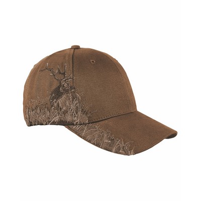 DRI DUCK Brushed Cotton Twill Elk Cap