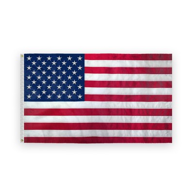 4 'x 6 ' USA Spun Polyester Embroidered Flags