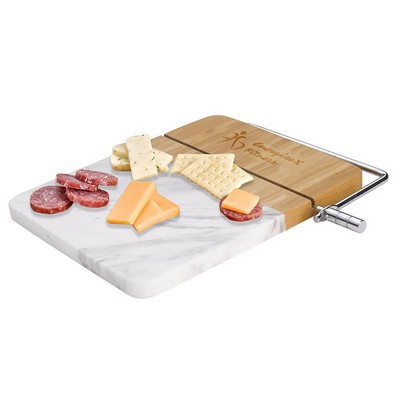 Marble Cutting Board Charcuterie Set