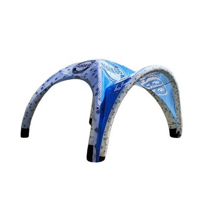 Inflatable Tent 13' printed awning - 1-sided