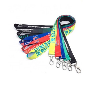 Sublimated Lanyard w/Thumb Hook