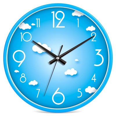 12" Plastic Grande Wall Clocks