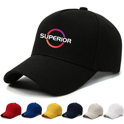 Cotton Twill 5 Panel Baseball Cap