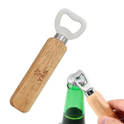 Wood Bottle Opener