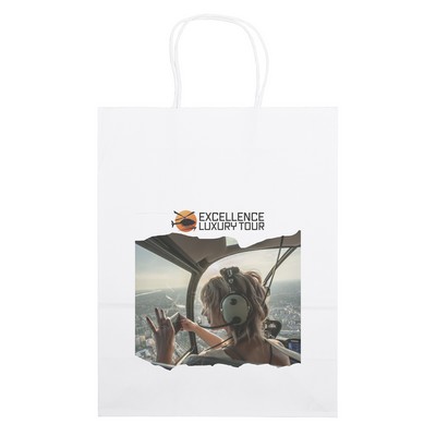 Jenny - White Shopper - Chromatic (10" x 5" x 13")