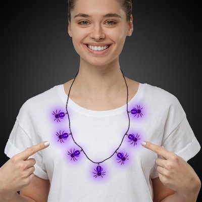 34" Spider LED Necklace