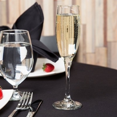 Laser Engraved Libbey® 3796/69292 Fizzazz Embassy 6 oz. Tall Flute Glass
