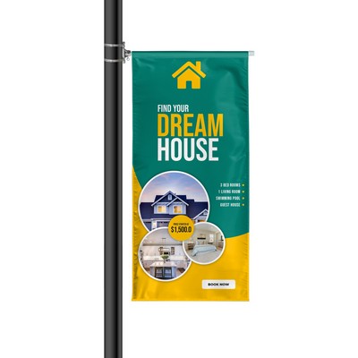16 " x 36 " Digitally Printed 18 oz Vinyl Street Banner