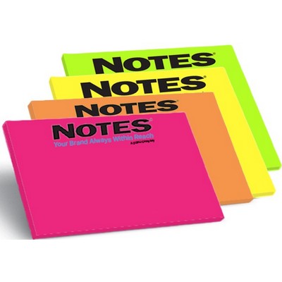 100-Sheet Stik-Withit® Adhesive Notepad w/ Bright Paper (5"x3")
