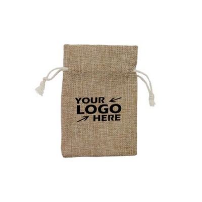 6" Gunny Bag Gunny Bag Drawstring Bag