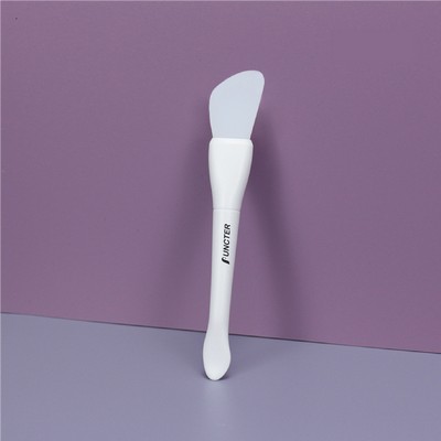 Plastic Handle Silicone Face Mask Knife-Shaped Brush for Mud, Clay, Mixed Mask Skin Care Tool