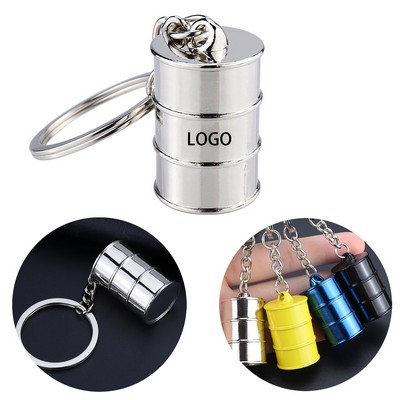 Keychain With Imitation Gasoline Tank