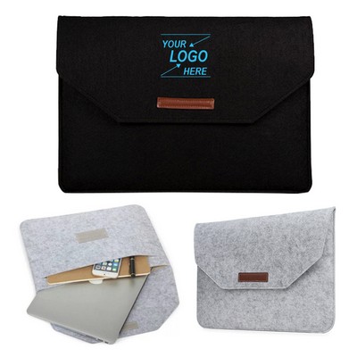 Fleece Soft Padded Laptop Sleeve