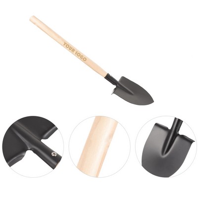 Wooden Handle Garden Shovel For Yard Farming Work