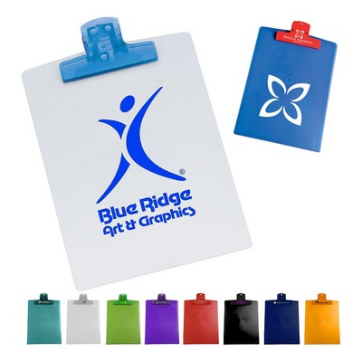 Plastic Notepad Clipboard (9x12)