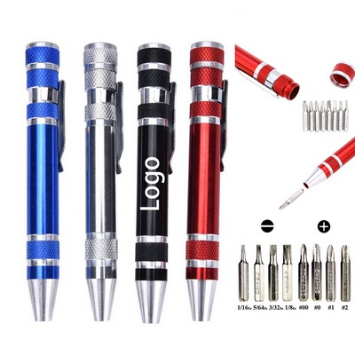 8" 1 Screwdriver Pen Style