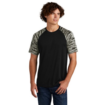 Sport-Tek® Drift Camo Colorblock Tee