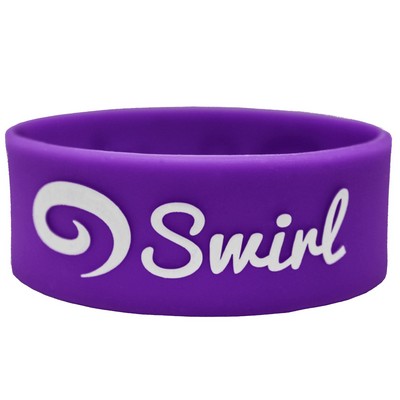 3/4" Embossed Printed Wristbands