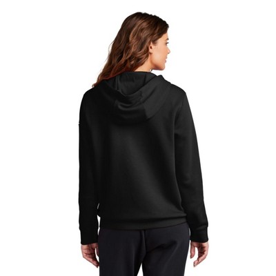 Nike® Ladies Club Fleece Sleeve Swoosh Full-Zip Hoodie