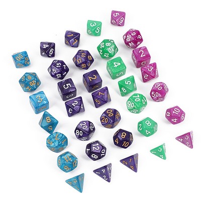 Polyhedral Tabletop Dice Dungeons Dragons Board Games