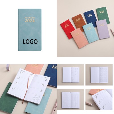 2024 Agenda Book Schedule Notebook