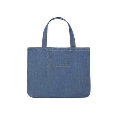 Mantis World Denim Shopper Bag