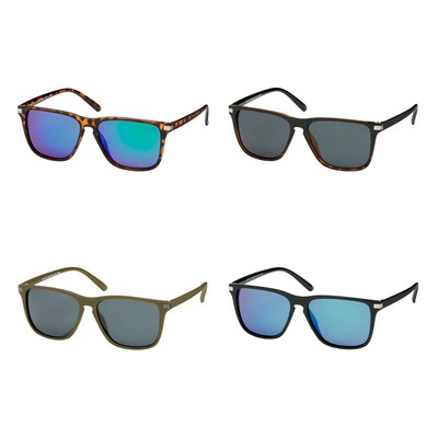 Polarized Sunglasses w/Square Lens