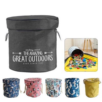 Drawstring Toy Storage Bag