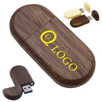 Wooden Usb 2.0 Flash Drive-8Gb
