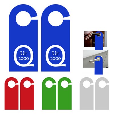 Coated Paper Custom Door Hanger Sign