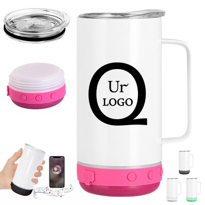 14Oz Coffee Cup With Speaker