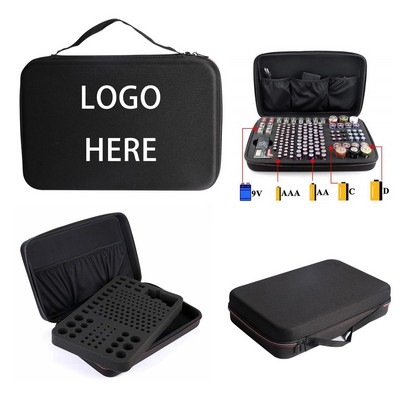 Battery Organizer Storage Case