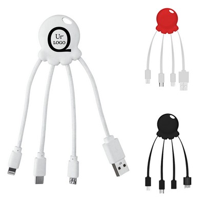 6.3" 3" 1 Multifunction Charging Cable