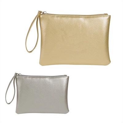 Metallic Vanity Cosmetics Bag