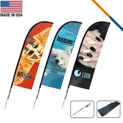 9' Denri Single-Sided Straight Flag