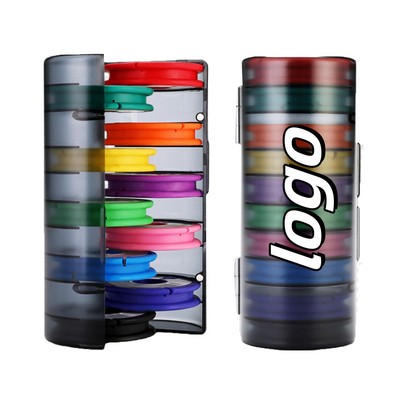 10 Spools Fishing Line Storage Box
